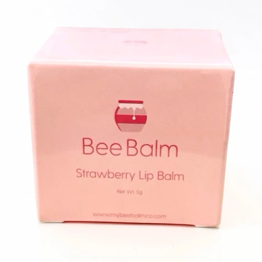 🆕 Bee Balm Strawberry Lip Balm